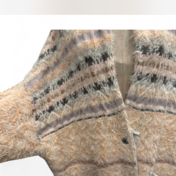 Free People Multicolor Fuzzy Cardigan - Picture 4 of 7